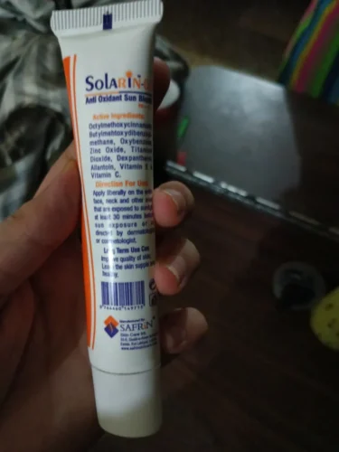 SOLARIN 60 Anti Oxidant Sunblock 30gm photo review