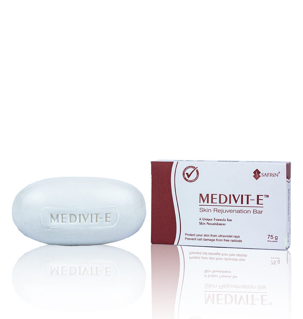 Medivit-E Skin Rejuvenation Bar With Vitamin E Soap 75Gm