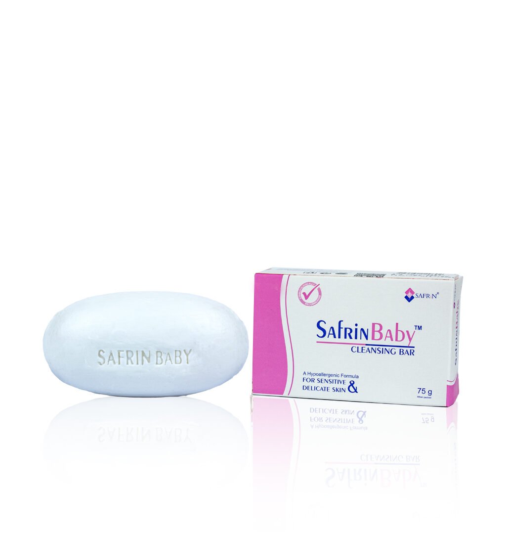 SAFRiN BABY Cleansing Bar Neutral pH Soap 75gm