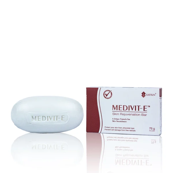 Medivit-E Skin Rejuvenation Bar With Vitamin E Soap 75Gm