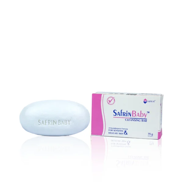 SAFRiN BABY Cleansing Bar Neutral pH Soap 75gm